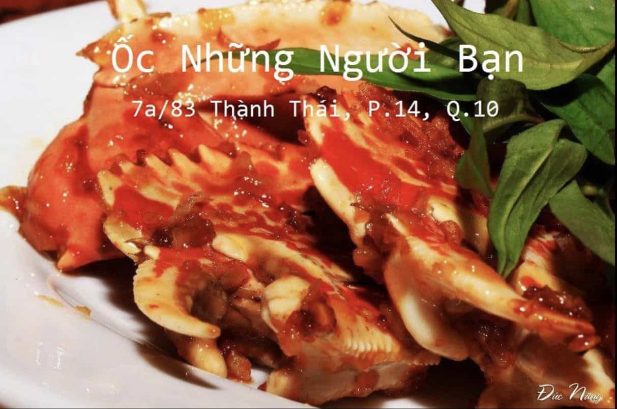Top 5 quán ốc ngon nhất quận 10