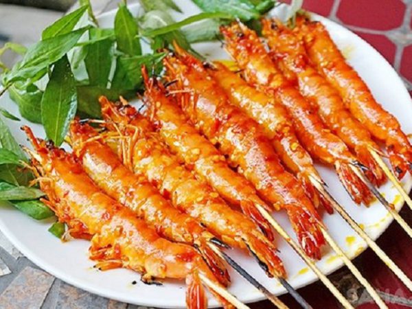 Tôm nướng muối ớt