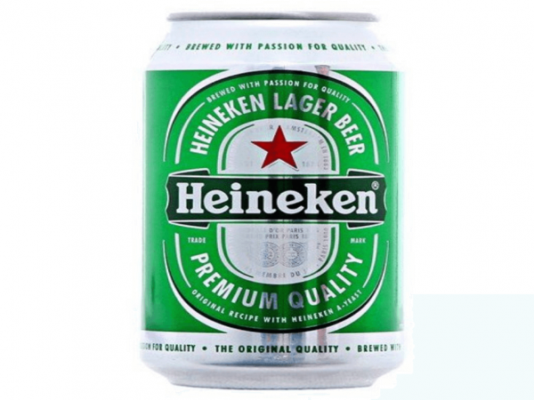 Bia Heineken lon xanh cũ