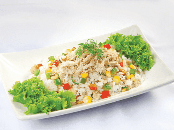 Cơm chiên cá mặn