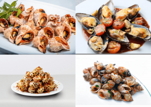 Khám phá các món ốc ngon