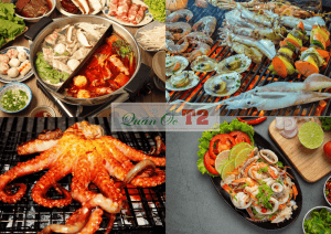 Các món ngon trong thực đơn quán ốc