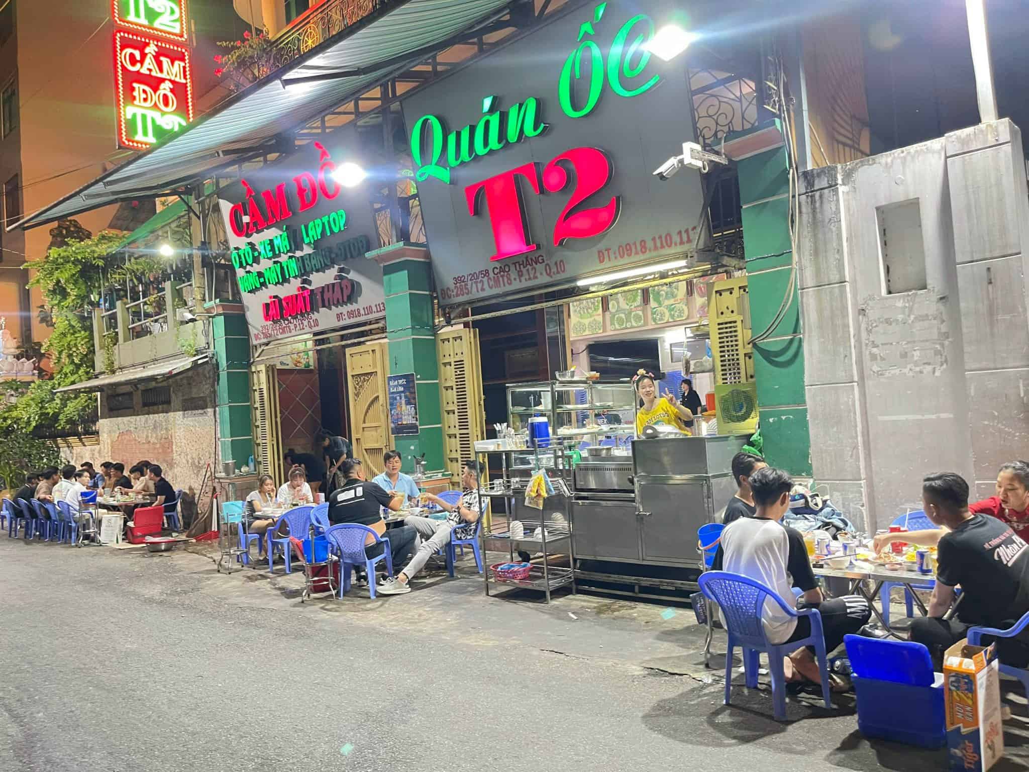 6 lý do mà bạn nên ghé Quán Ốc T2 Quận 10