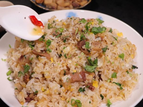 Cơm chiên tép mỡ